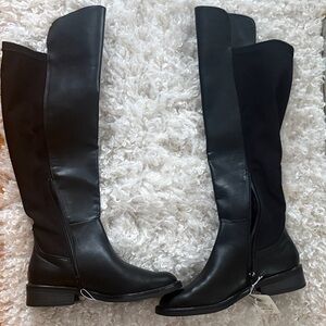 Black Knee-High Women's Boots